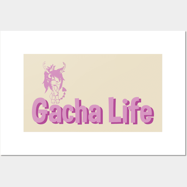 Gacha Life Wall Art by EleganceSpace